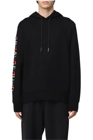 Sprayground Sweatshirts & Hoodies, Heren, Zwart, M, Katoen, Regenboogmouw hoodie