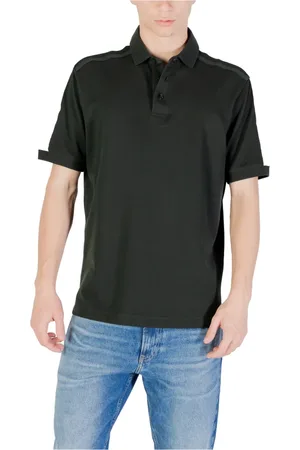 Armani Exchange Tops, Heren, Groen, XL, Katoen, Elegante Polo voor Mannen