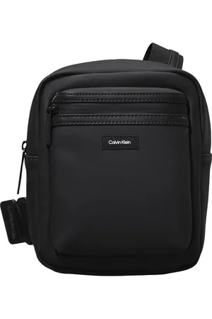 Calvin Klein Tassen, Dames, Zwart, ONE Size, Polyester, Gerecyclede Polyester Reporter Tas