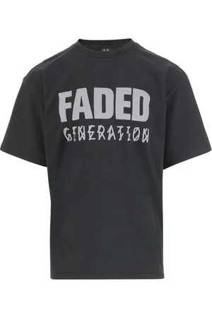 44 Label Group Tops, Heren, Zwart, M, Katoen, Grafische Print Katoenen T-shirt
