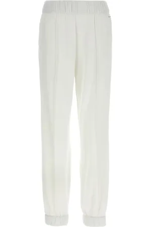 HERNO Broeken, Dames, Wit, M, Witte elegante broek voor vrouwen