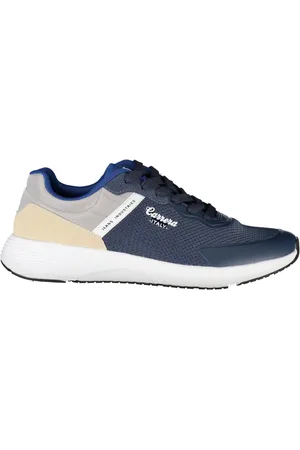 Carrera Schoenen, Heren, Veelkleurig, 41 EU, Blauwe Sportieve Veterschoenen met Contrastdetails