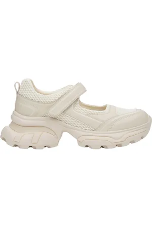 Estro Schoenen, Dames, , 40 EU, Leer, Dames Sandaal-Stijl Sneakers gemaakt van Leer & Ademende Textiel ES8 Er 00117134