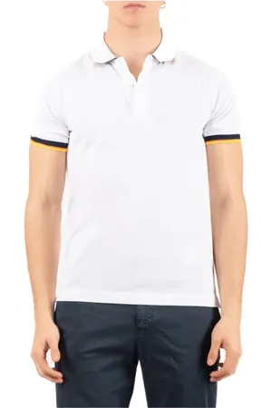 K-Way Tops, Heren, Wit, 3Xl, Stijlvolle Polo Jas voor Mannen