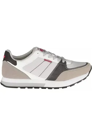 Carrera Schoenen, Heren, Veelkleurig, 42 EU, Leer, Sportieve Grijze Sneakers met Elegante Details