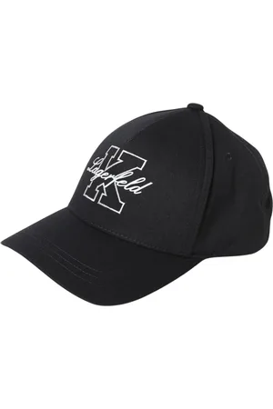 Karl Lagerfeld Accessoires, Heren, Zwart, ONE Size, Klassieke breedgerande Fedora hoed