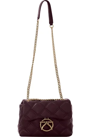 Kocca Tassen, Dames, Rood, ONE Size, Gewatteerde Crossbody Tas met Charme