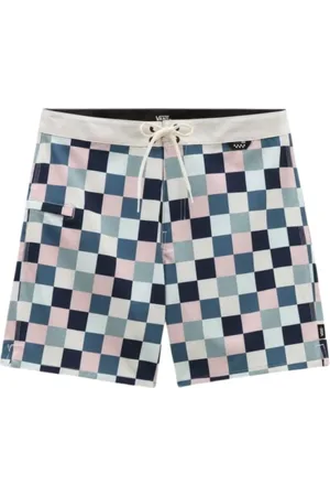 Vans Badkleding, Heren, Veelkleurig, W34, Geruite Heren Zwembroek