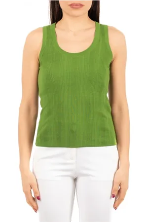 Max Mara Tops, Dames, Groen, S, Tank Top