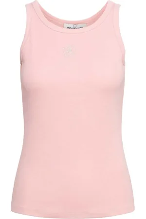 &Co Woman Tops, Dames, Roze, M, Katoen, Selena Embro