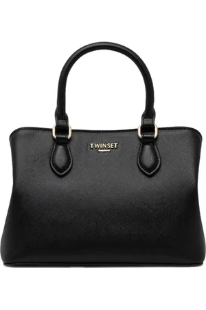 Twin-Set Tassen, Dames, Zwart, ONE Size, Zwarte tassen voor een stijlvolle uitstraling