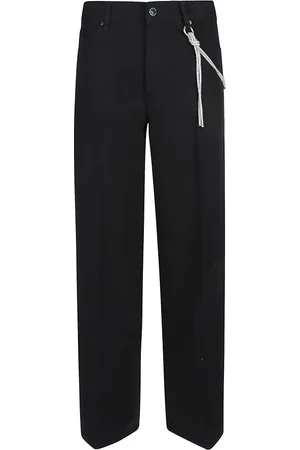 Pinko Broeken, Dames, Zwart, W30, Wijde Broek