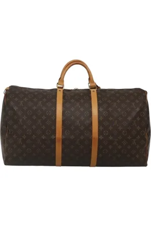 LOUIS VUITTON Pre-owned, Dames, Bruin, ONE Size, Tweedehands Canvas Louis Vuitton tassen