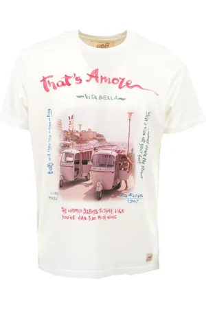 BOB der Bär Tops, Heren, Wit, M, Gedrukt Jersey Heren T-shirt