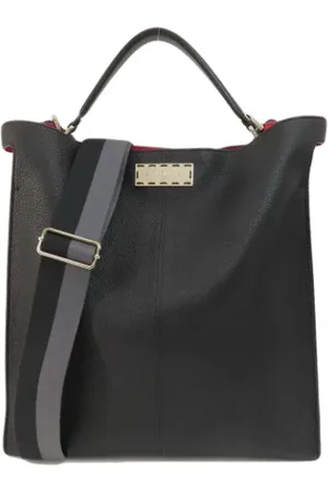 Fendi Pre-owned, Dames, Zwart, ONE Size, Pre-owned Leather totes