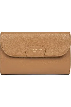 Lancaster Accessoires, Dames, Bruin, ONE Size, Leer, Leren portemonnee met kaartsleuven
