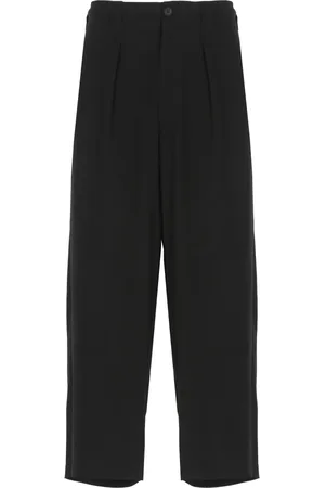 YOHJI YAMAMOTO Broeken, Heren, Zwart, M, Zwarte Pour Homme Broek