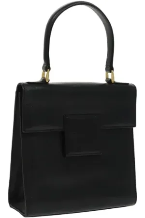 Givenchy Pre-owned, Dames, Zwart, ONE Size, Leer, Tweedehands leren handtassen