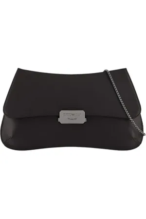 Emporio Armani Tassen, Dames, Zwart, ONE Size, Polyester, Polyester Cross Body Tassen