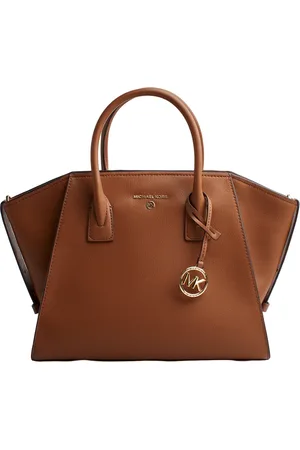 Michael Kors Tassen, Dames, Bruin, ONE Size, Veelzijdige en verfijnde Satchel-tas