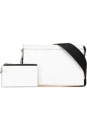 LOUIS VUITTON Pre-owned, Heren, Wit, ONE Size, Leer, Pre-owned Canvas crossbody-bags