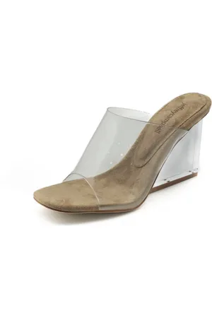 Jeffrey Campbell Schoenen, Dames, , 38 EU, Suède, Transparante Acetaat Sleehakken