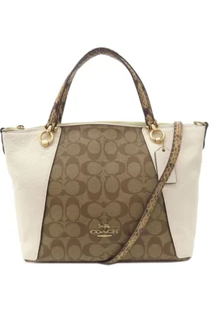 Coach Pre-owned, Dames, Veelkleurig, ONE Size, Pre-owned Fabric handbags