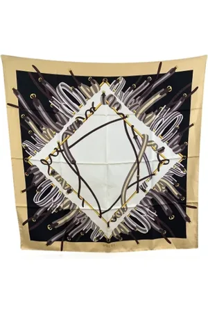 Gucci Pre-owned, Dames, Veelkleurig, ONE Size, Pre-owned Silk scarves