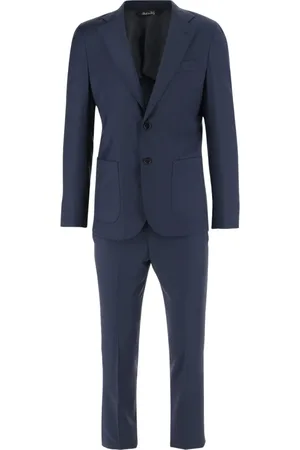 Brian Dales Pakken, Heren, Blauw, XL, Blauwe Elegante Jurk