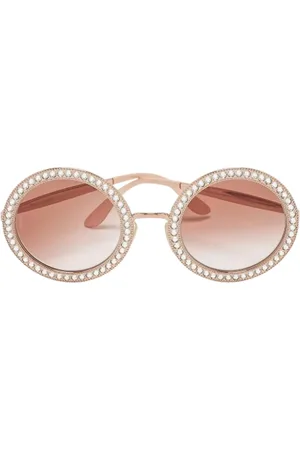 Dolce & Gabbana Pre-owned, Dames, Oranje, ONE Size, Pre-owned Metal sunglasses