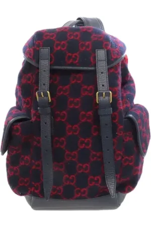 Gucci Pre-owned, Dames, Veelkleurig, ONE Size, Wol, Pre-owned Wool gucci-bags
