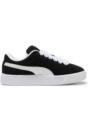 PUMA Schoenen, Dames, Zwart, 35 1/2 EU, Klassieke Suede Sneakers