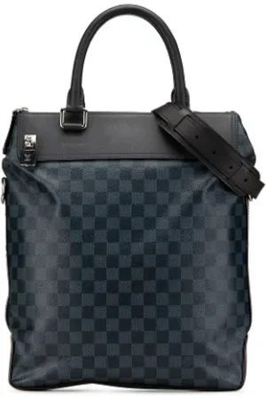LOUIS VUITTON Pre-owned, Dames, Blauw, ONE Size, Tweedehands Canvas Louis Vuitton tassen