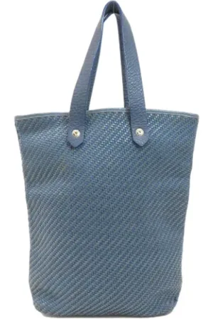 Hermès Pre-owned, Dames, Blauw, ONE Size, Pre-owned Fabric handbags