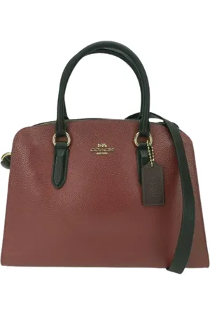 Coach Pre-owned, Dames, Bruin, ONE Size, Tweedehands leren handtassen