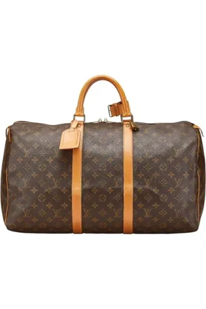 LOUIS VUITTON Pre-owned, Dames, Bruin, ONE Size, Leer, Tweedehands leren Louis Vuitton tassen