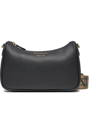 Emporio Armani Tassen, Dames, Zwart, ONE Size, Polyester, Thermoplastisch Polyurethaan Stof Gecoat Materiaal