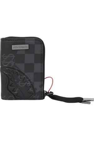 Sprayground Accessoires, unisex, Zwart, ONE Size, Geruite Portemonnee voor Mannen en Vrouwen