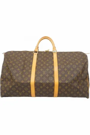 LOUIS VUITTON Pre-owned, Dames, Bruin, ONE Size, Tweedehands Canvas Louis Vuitton tassen