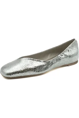 HALMANERA Schoenen, Dames, Grijs, 39 EU, Leer, Damesschoenen in zilveren stijl Ss 25