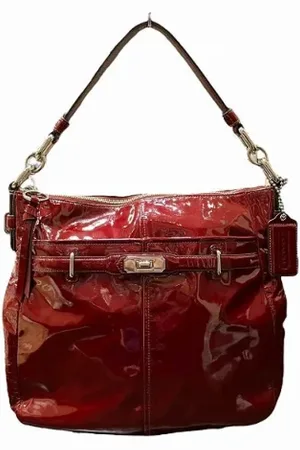 Coach Pre-owned, Dames, Rood, ONE Size, Tweedehands leren handtassen