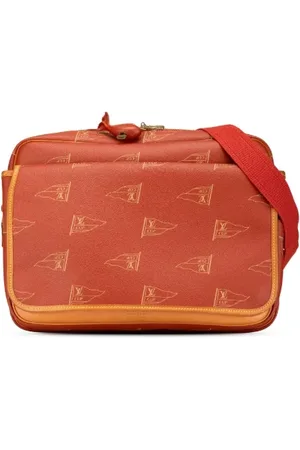 LOUIS VUITTON Pre-owned, Dames, Rood, ONE Size, Leer, Pre-owned Canvas crossbody-bags