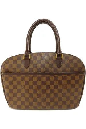 LOUIS VUITTON Pre-owned, Dames, Bruin, ONE Size, Tweedehands Canvas Louis Vuitton tassen