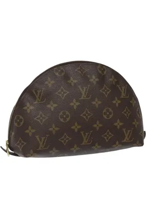LOUIS VUITTON Pre-owned, Dames, Bruin, ONE Size, Pre-owned Canvas pouches