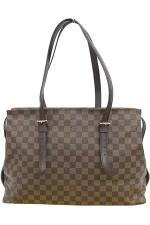 LOUIS VUITTON Pre-owned, Dames, Bruin, ONE Size, Pre-owned Canvas totes