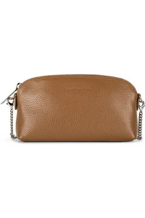 Lancaster Tassen, Dames, Bruin, ONE Size, Leer, Paris PM Leren Portemonnee Kameel