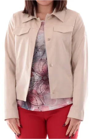 YES ZEE BY ESSENZA Jassen, Dames, , M, Suède, Eco Suède Jas voor Vrouwen