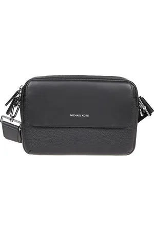 Michael Kors Tassen, Heren, Zwart, ONE Size, Leer, Utility Crossbody Bag