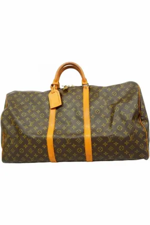 LOUIS VUITTON Pre-owned, Dames, Bruin, ONE Size, Tweedehands Canvas Louis Vuitton tassen