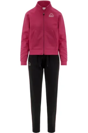 Kappa Sport, Dames, Veelkleurig, M, Leer, Dames sweatshirt met volledige rits en zakken